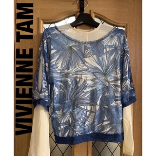 ヴィヴィアンウエストウッド(Vivienne Westwood)の❤️VIVIENNE TAM   ブラウス❤️美品・良品(シャツ/ブラウス(半袖/袖なし))