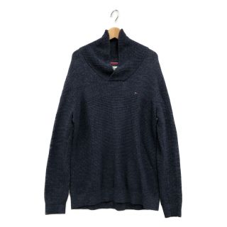 トミーヒルフィガー(TOMMY HILFIGER)の美品 トミーヒルフィガー TOMMY HILFIGER 長袖ニット メンズ XL(ニット/セーター)