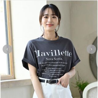 シマムラ(しまむら)の新品 グレー 半袖 トップス (Tシャツ(半袖/袖なし))