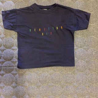 ベネトン(BENETTON)のUNITED COLORS OF BENETTON ロゴ入半袖TシャツXSです(Tシャツ/カットソー)