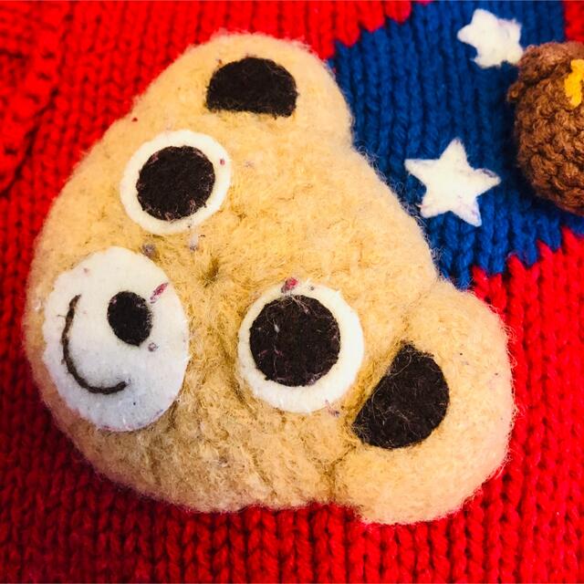 90㎝ ミキハウスプッチー立体ニットベスト