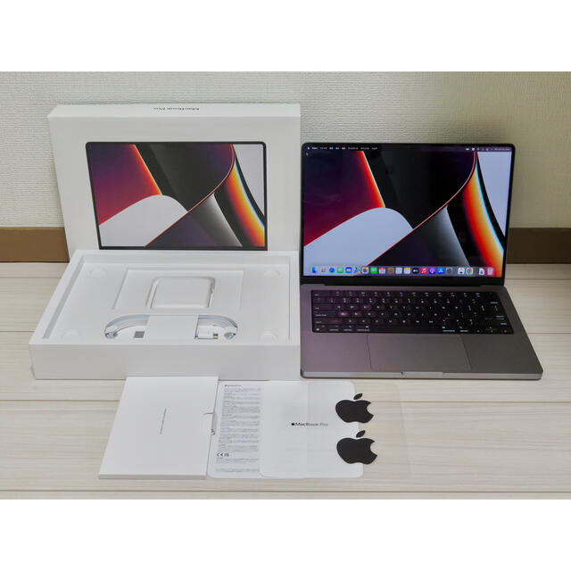 Mac (Apple)(マック)のCTO M1Max MacBookPro 14 US  32GB SSD1TB スマホ/家電/カメラのPC/タブレット(ノートPC)の商品写真