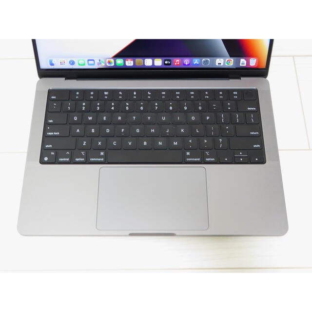 Mac (Apple)(マック)のCTO M1Max MacBookPro 14 US  32GB SSD1TB スマホ/家電/カメラのPC/タブレット(ノートPC)の商品写真