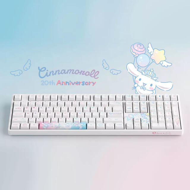 Akko シナモロール 20周年限定メカニカルキーボード 新品未使用 Akko シナモロール 20周年限定メカニカルキーボード 新品未使用