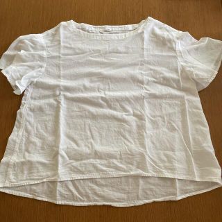 ムジルシリョウヒン(MUJI (無印良品))の無印良品　MUJI  ５部袖カットソー トップス S(Tシャツ(半袖/袖なし))