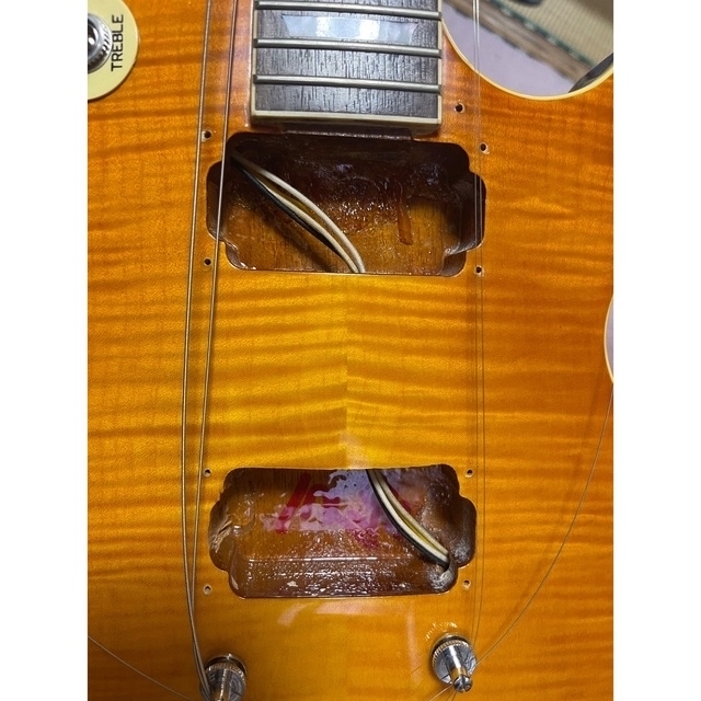 ハードケース付きLP改 Gibson 57cla搭載