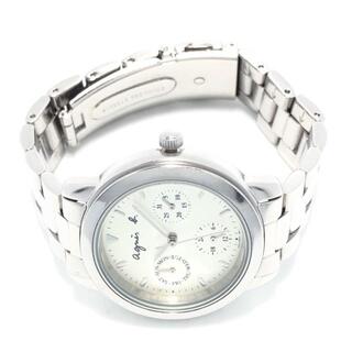 アニエスベー(agnes b.)のアニエスベー 腕時計 - V33J-0010 シルバー(腕時計)