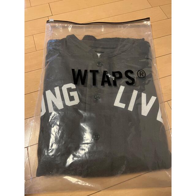 W)taps(ダブルタップス)のwtaps league シャツ　オリーブ　L ダブルタップス メンズのトップス(Tシャツ/カットソー(七分/長袖))の商品写真