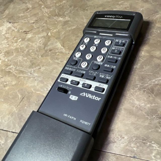 Victor - Victor純正 テレビ/ビデオ用リモコン HR-F4/F14 Victor - Victor純正 テレビ/ビデオ用リモコン HR-F4/F14