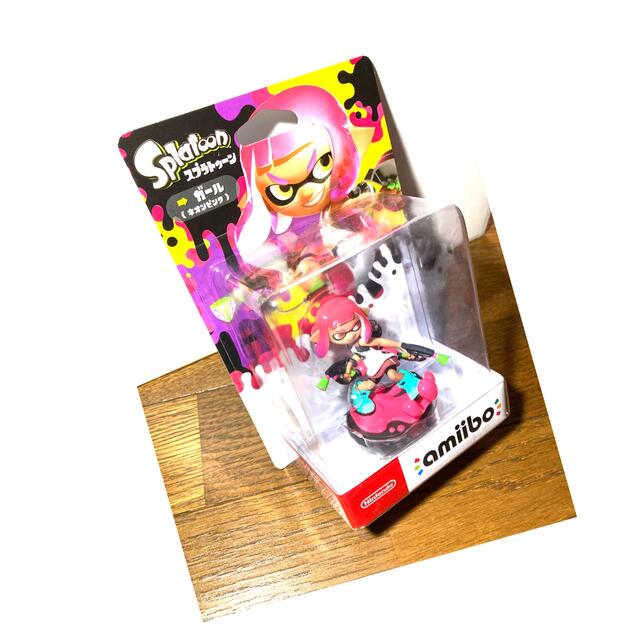 Nintendo Switch(ニンテンドースイッチ)のamiiboスプラトゥーン　ガール　ネオンピンク エンタメ/ホビーのフィギュア(ゲームキャラクター)の商品写真