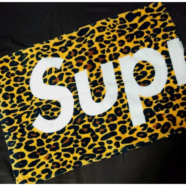 Supreme レオパード タオル