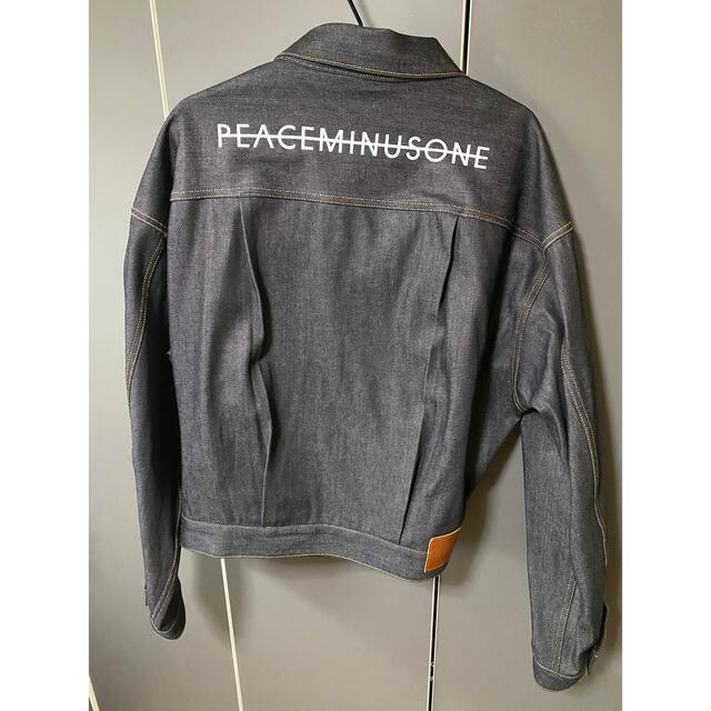 PEACEMINUSONE(ピースマイナスワン)のpeaceminusone PMO DENIM JACKET #1 INDIGO メンズのジャケット/アウター(Gジャン/デニムジャケット)の商品写真