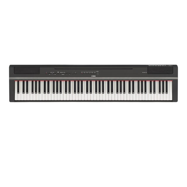 ヤマハ(ヤマハ)のヤマハ YAMAHA 電子ピアノ Pシリーズ 88鍵盤 ブラック P-125B  楽器の鍵盤楽器(電子ピアノ)の商品写真