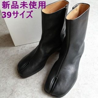 マルタンマルジェラ(Maison Martin Margiela)のMaison Margiela マルジェラ レザー　タビ アンクル　ブーツ(ブーツ)