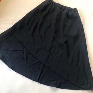 ジーユー(GU)のGU140cmフォーマル スカート黒色発表会(スカート)