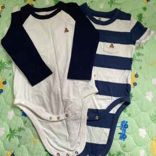 ベビーギャップ(babyGAP)のGAP ベビーロンパース　長袖のみ(ロンパース)