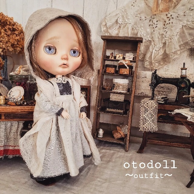 2022年5月新作下旬 otodoll ブライス アウトフィット アンの世界 4点