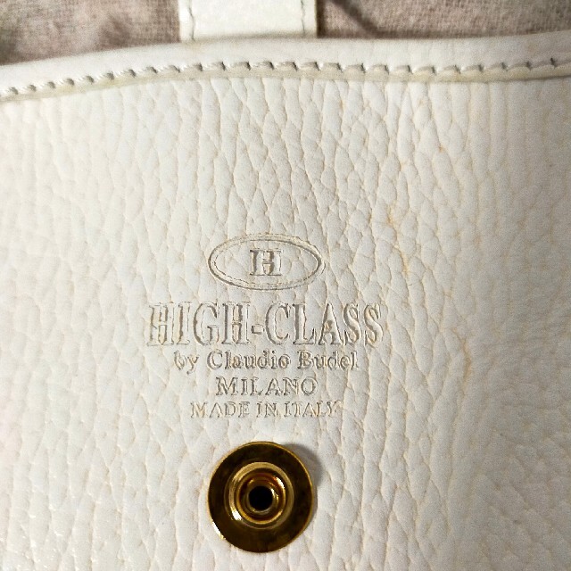 【たーちゃん専用】HIGH CLASS ハイクラス ショルダーバッグ 本革 白