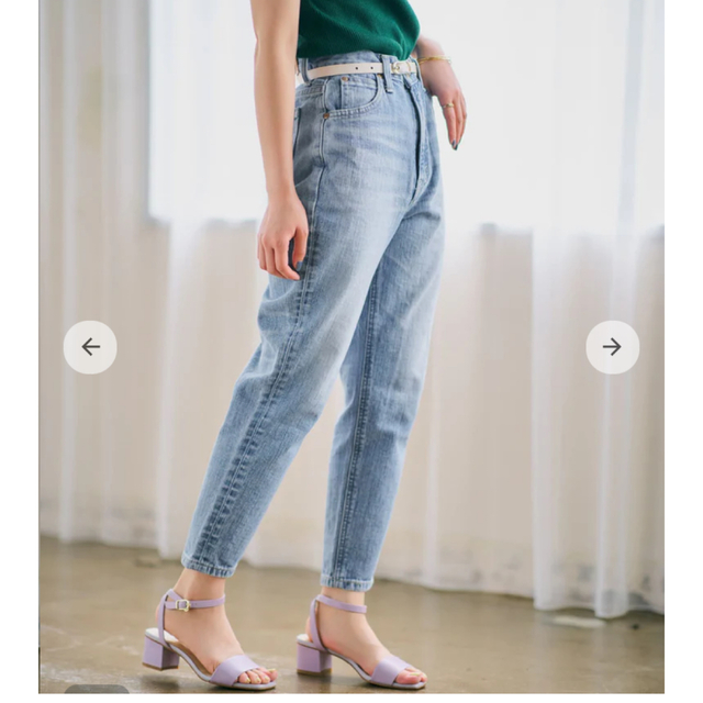 cohina【Leeコラボ】 SLIM DENIM -regular　 レディースのパンツ(デニム/ジーンズ)の商品写真