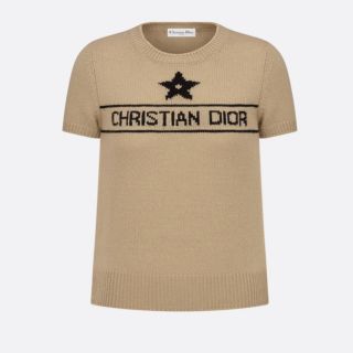 クリスチャンディオール(Christian Dior)のディオール dior ショートスリーブセーター　ニット　36(ニット/セーター)