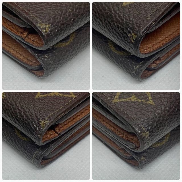 LOUIS VUITTON(ルイヴィトン)の217 ルイヴィトン ポルトモネ カルトクレディ ダブルフラップ モノグラム レディースのファッション小物(財布)の商品写真