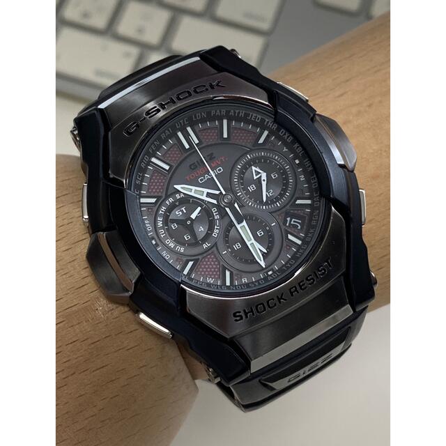 G-SHOCK(ジーショック)のG-SHOCK/クロノグラフ/電波/ソーラー/GS-1300B/時計/箱付/良品 メンズの時計(腕時計(アナログ))の商品写真