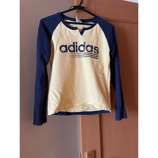 adidas(アディダス)のadidas アディダス  長袖Tシャツ　L レディースのトップス(Tシャツ(長袖/七分))の商品写真