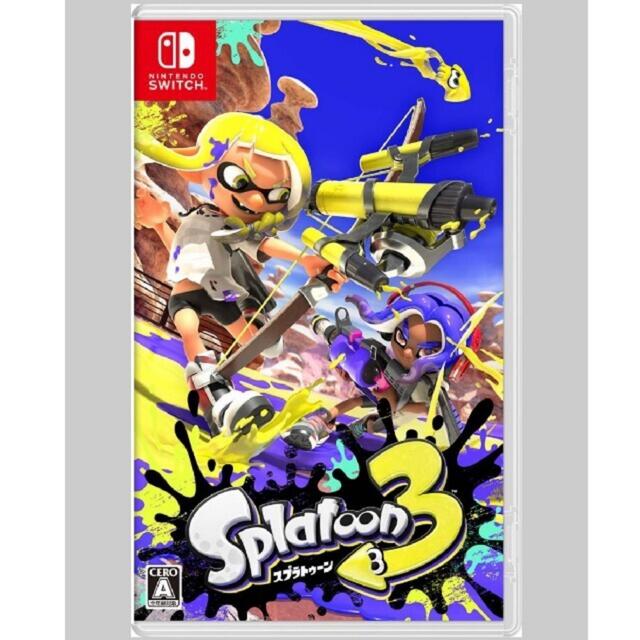 Nintendo Switch(ニンテンドースイッチ)の【新品未開封】任天堂 Switch スプラトゥーン3 スプラ Splatoon エンタメ/ホビーのゲームソフト/ゲーム機本体(家庭用ゲームソフト)の商品写真