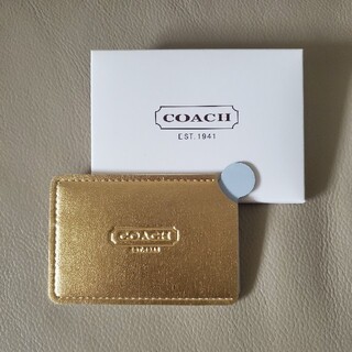 コーチ(COACH)のCOACH コーチ ミラー ゴールドカバー(ミラー)