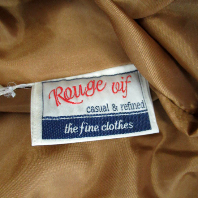 Rouge vif(ルージュヴィフ)のルージュヴィフ Rouge vif フレアスカート ミニ丈 総柄 ウール混 36 レディースのスカート(ミニスカート)の商品写真