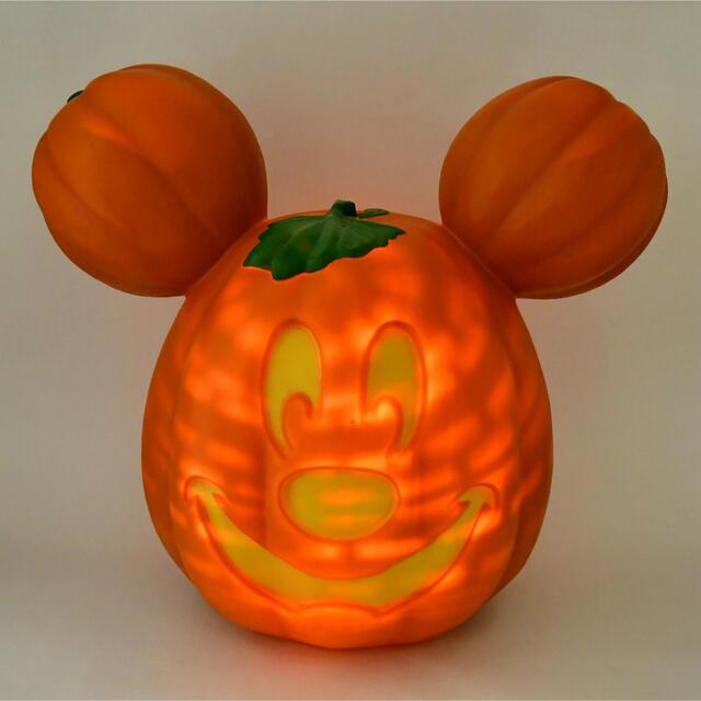 ディズニーストア　ハロウィン　パンプキン　LEDライト　ミッキー 8