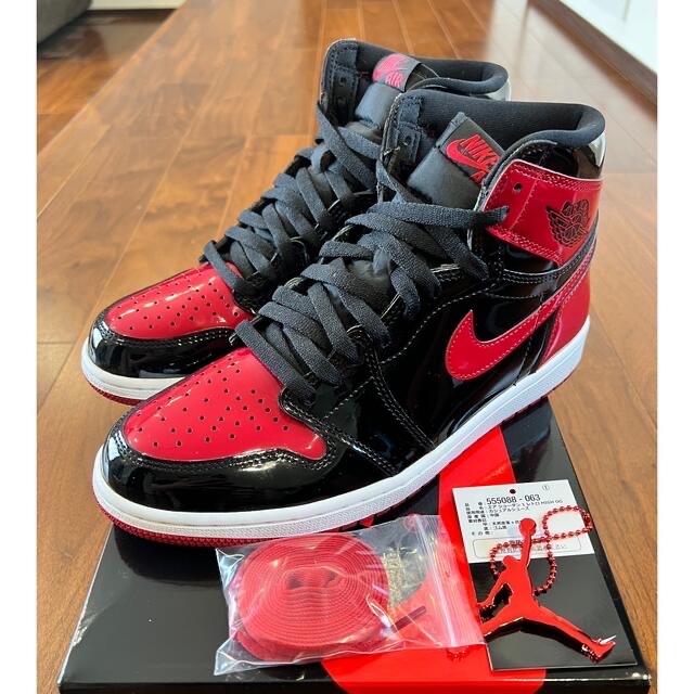 Nike Air Jordan 1 High OG Patent Bred