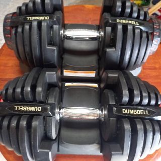 DUMBBELL 可変式ダンベル 筋トレ エクササイズ(トレーニング用品)