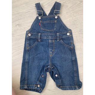 リーバイス(Levi's)のリーバイス　デニムロンパース　80㎝(ロンパース)