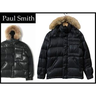 PS Paul Smith ファー付き フード付き ダウンジャケット ベージュ