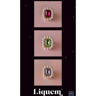 ★限定★ Liquem リキュエム　宝石展　リング　レア   ピンクレッド(リング(指輪))