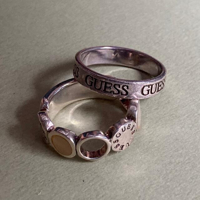 GUESS(ゲス)のゲス　GUESS シルバーリング　シルバー925 ② レディースのアクセサリー(リング(指輪))の商品写真