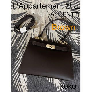 アパルトモンドゥーズィエムクラス(L'Appartement DEUXIEME CLASSE)の【AULENTTI/オウレンティ】One Handle Bag(ショルダーバッグ)