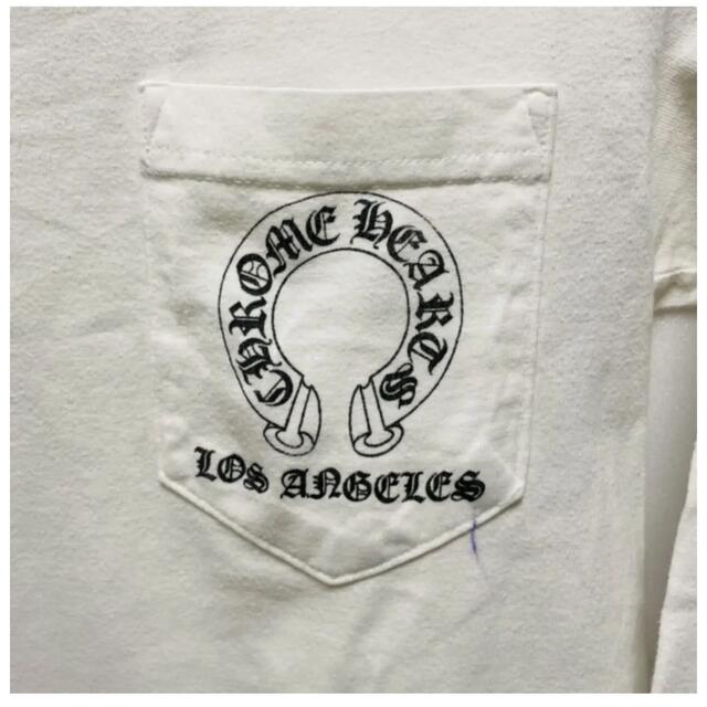 Chrome Hearts(クロムハーツ)のクロムハーツ　長袖Tシャツ 白　　【サイズ】S メンズのトップス(Tシャツ/カットソー(半袖/袖なし))の商品写真