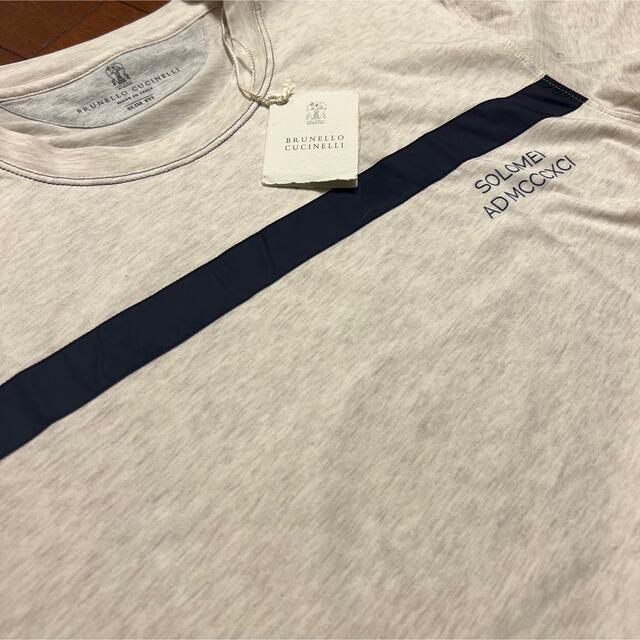 BRUNELLO CUCINELLI(ブルネロクチネリ)の[未使用] ブルネロクチネリ　イタリア製　Tシャツ　XLサイズ❗️ メンズのトップス(Tシャツ/カットソー(半袖/袖なし))の商品写真
