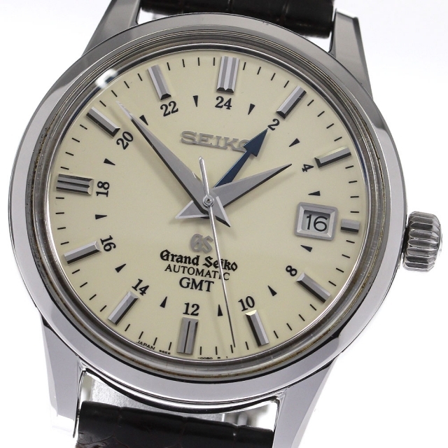 ★箱・保証書付き【SEIKO】セイコー グランドセイコー GMT SBGM003/9S56-00B0 自動巻き メンズ_699412