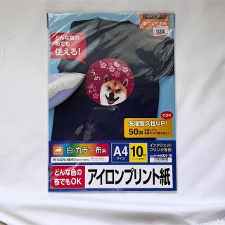 《新品未使用》アイロンプリント紙　10枚入り(各種パーツ)