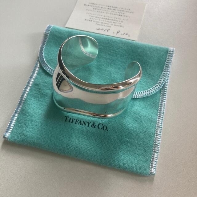 Tiffany & Co. - ティファニー　エレサ・ペレッティ　シルバー　ボーンカフ