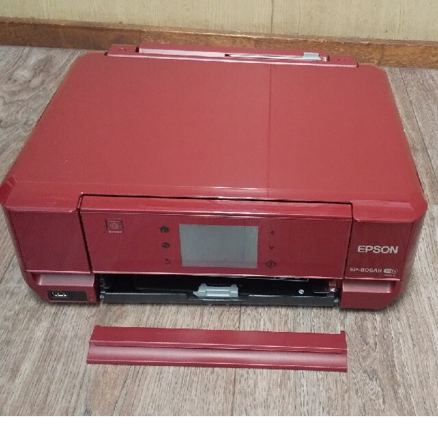 PC/タブレットエプソンプリンターEP-806AR赤