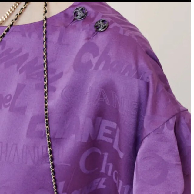 女性に人気! CHANEL - シャネル大人気 チュニック 黒 ミニワンピース