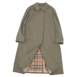 バーバリー(BURBERRY)のVintage バーバリー ステンカラーコート レディース S相当 カーキ玉虫色(その他)