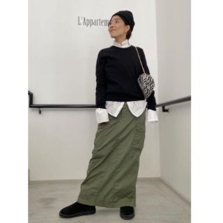 アパルトモンドゥーズィエムクラス(L'Appartement DEUXIEME CLASSE)の【CIOTA / シオタ】Cargo Maxi Skirt(ロングスカート)