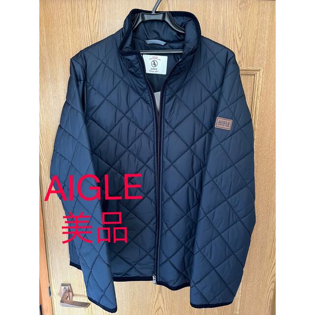 AIGLE(エーグル)の美品　AIGLE  中綿キルティングジャケット　L メンズのジャケット/アウター(ブルゾン)の商品写真