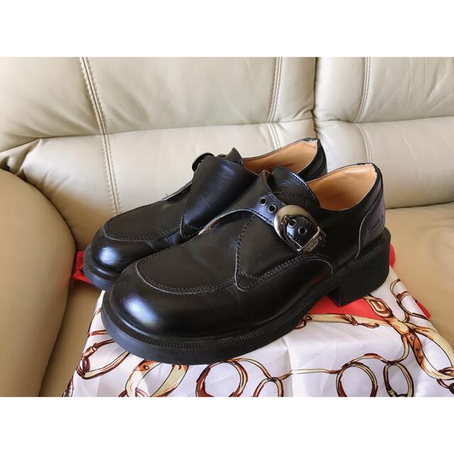 Dr. martens 英国製 モンクストラップ 厚底本革ジューズ UK8 | www