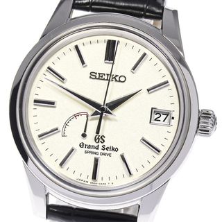 セイコー(SEIKO)のメーカーOH済み☆良品【SEIKO】セイコー グランドセイコー パワーリザーブ SBGA093/9R65-0BJ0 スプリングドライブ メンズ_701271(腕時計(アナログ))